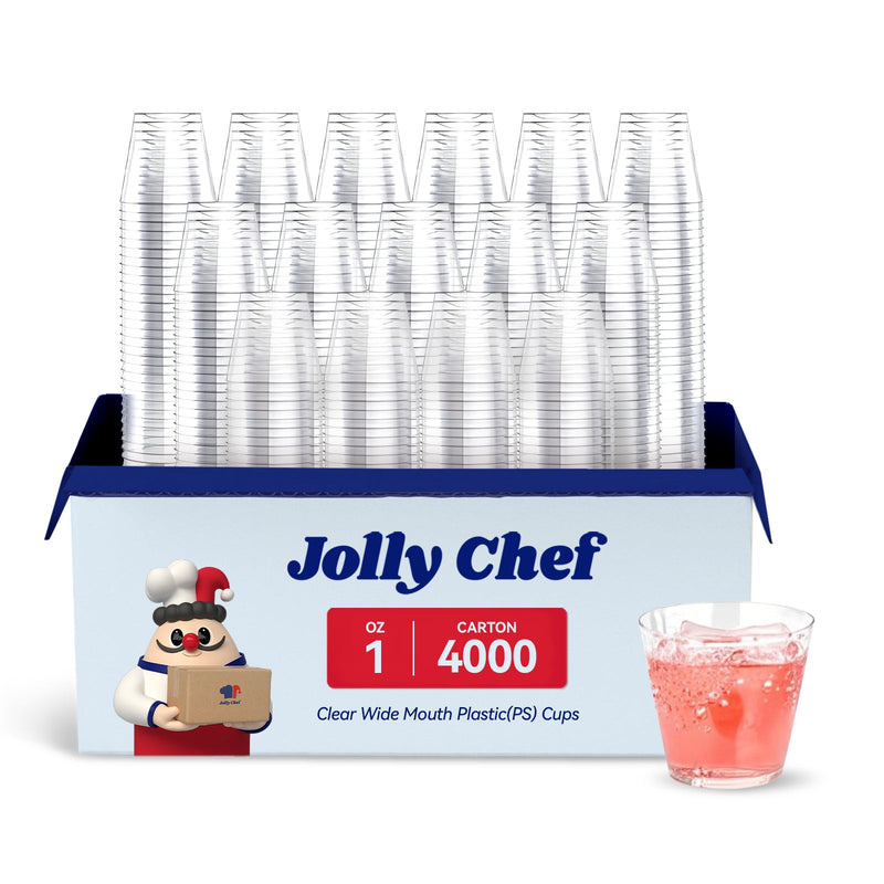1/1.5/2oz Crystal PS Shot Glasses - Jolly Party