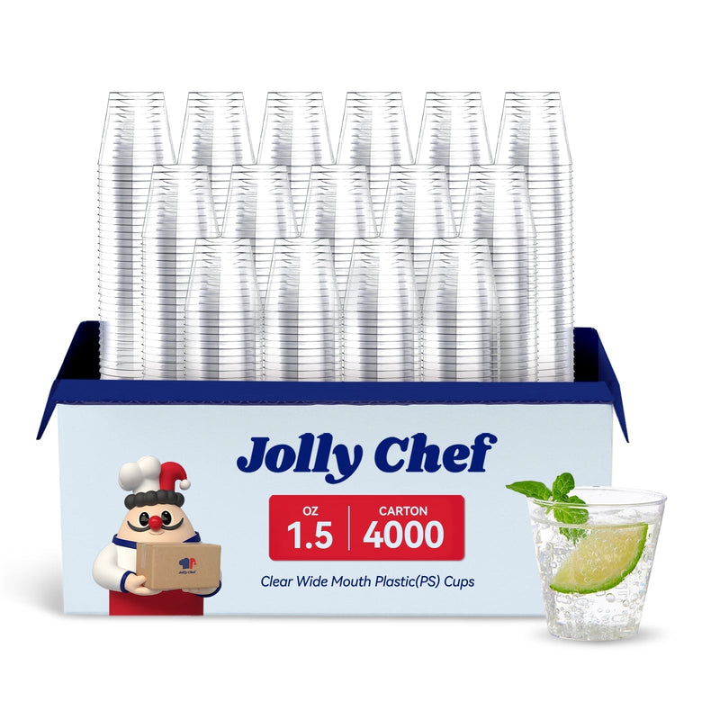 1/1.5/2oz Crystal PS Shot Glasses - Jolly Party