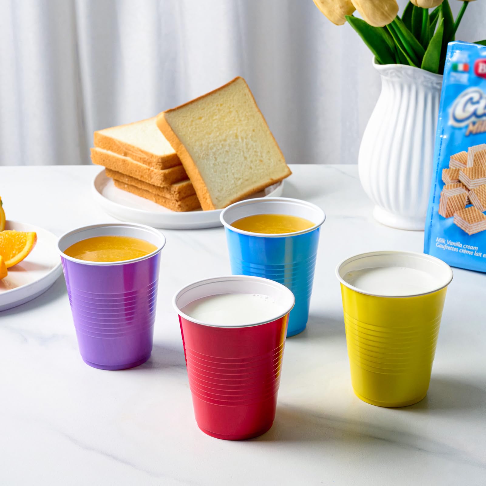 12/16oz Four Color Gaming Cups - Jolly Party