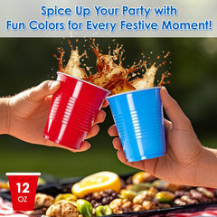 12/16oz Four Color Gaming Cups - Jolly Party
