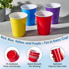 12/16oz Four Color Gaming Cups - Jolly Party