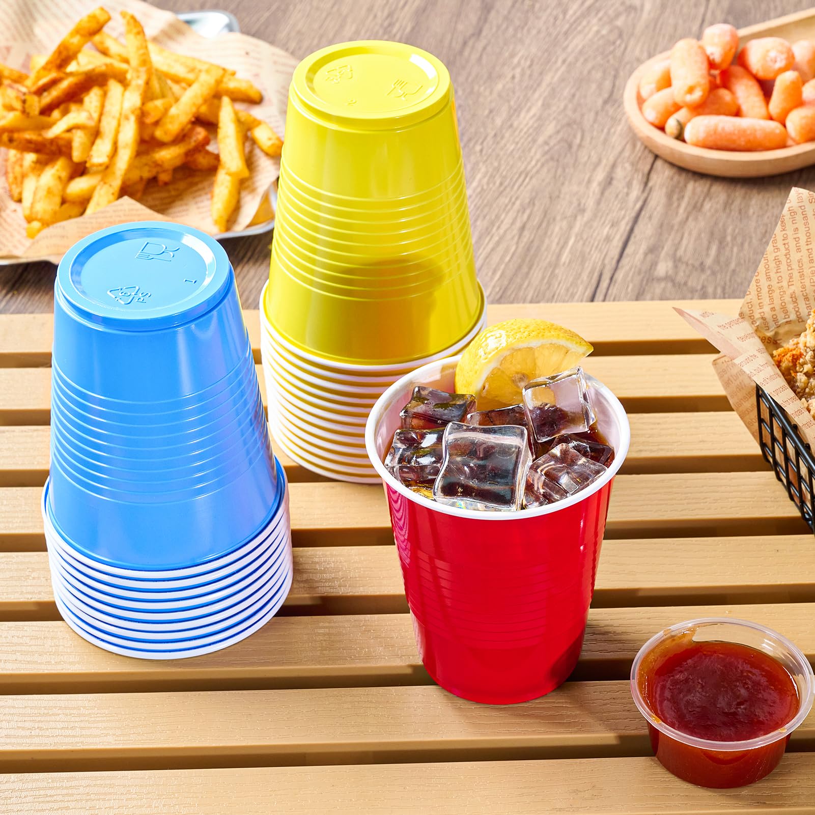 12/16oz Four Color Gaming Cups - Jolly Party