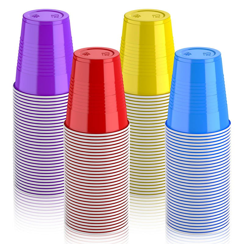 12/16oz Four Color Gaming Cups - Jolly Party
