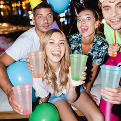 12/16oz Neon Blacklight Party Cups - Jolly Party
