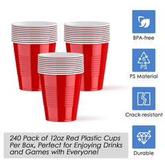 12/16oz Ultimate Party Red Cups - Jolly Party
