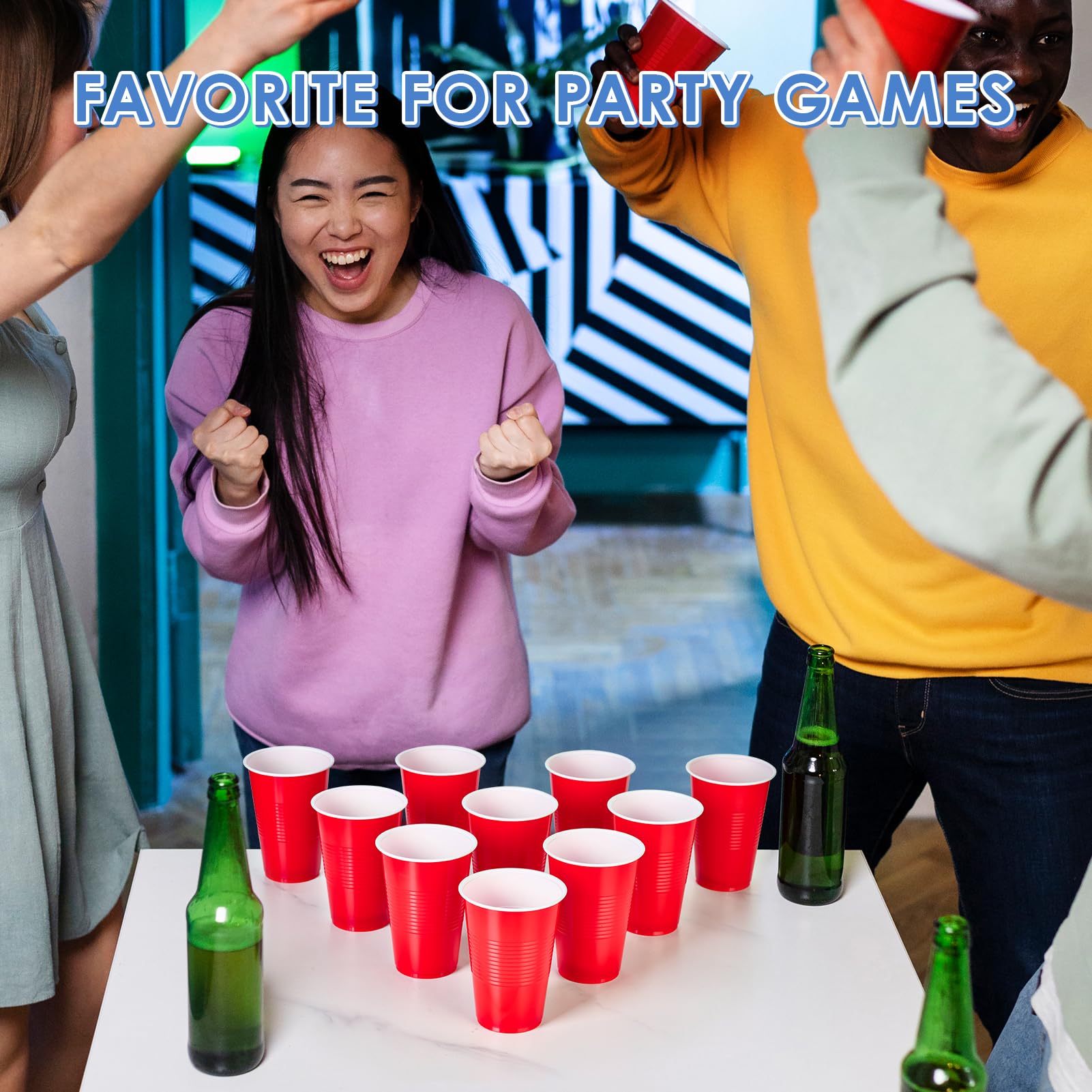 12/16oz Ultimate Party Red Cups - Jolly Party