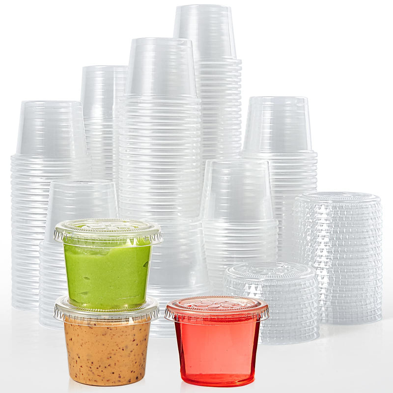 1/2/3.25/4oz Jello Shot Cups with Lids - Jolly Party