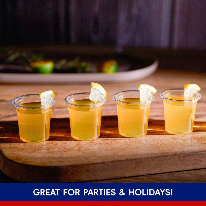 1/2oz Clear PET Shot Glasses - Jolly Party