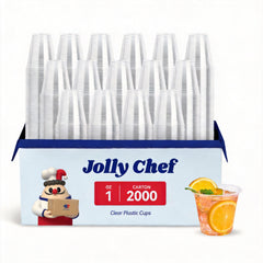 1/2oz Clear PET Shot Glasses - Jolly Party