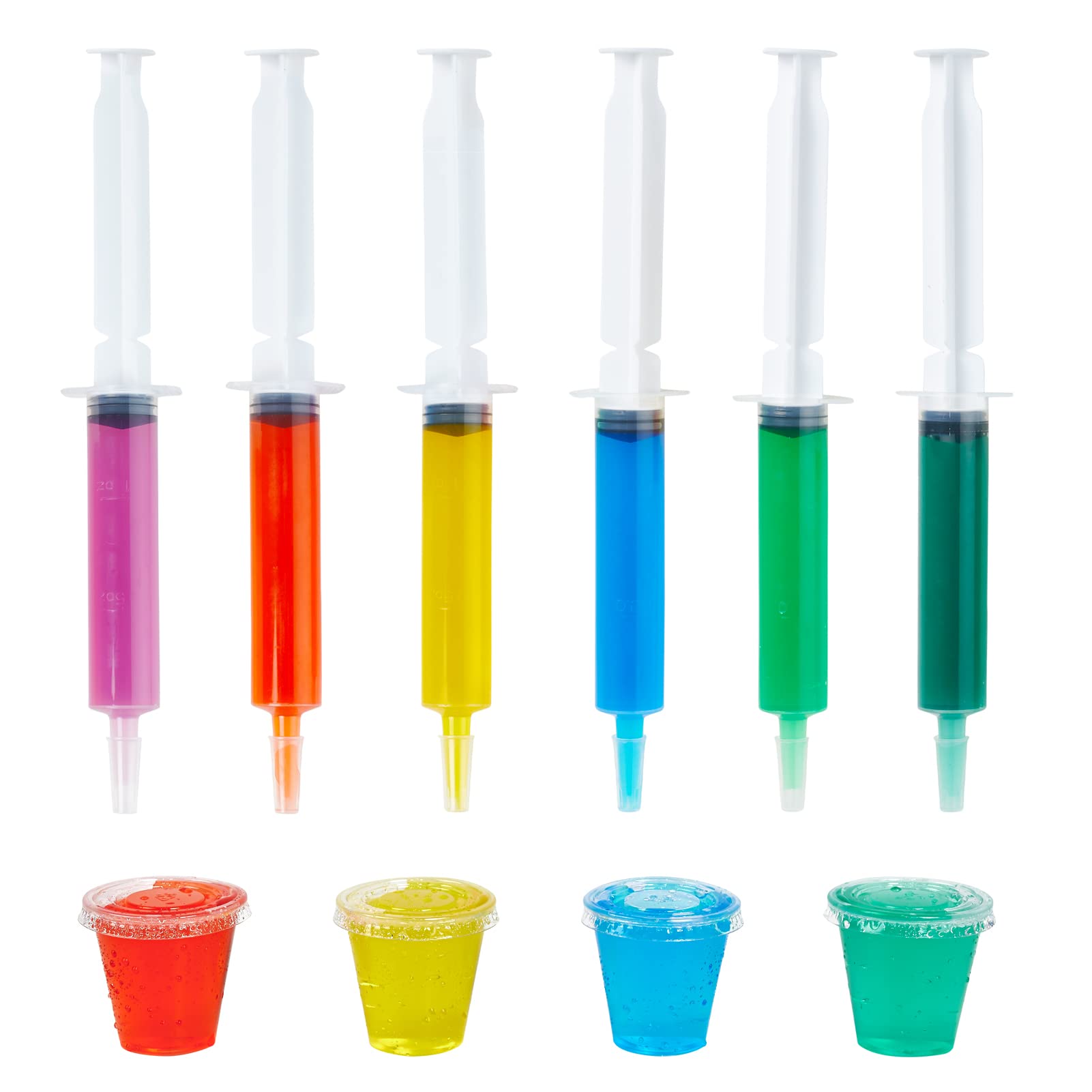 1.5/2oz Jello Shot Syringe and Cup Bundle - Jolly Party