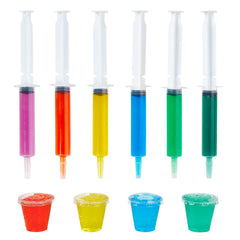 1.5/2oz Jello Shot Syringe and Cup Bundle - Jolly Party