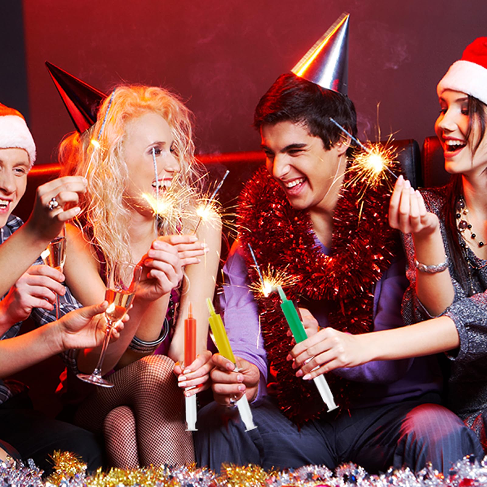 1.5/2oz Jello Shot Syringe and Cup Bundle - Jolly Party