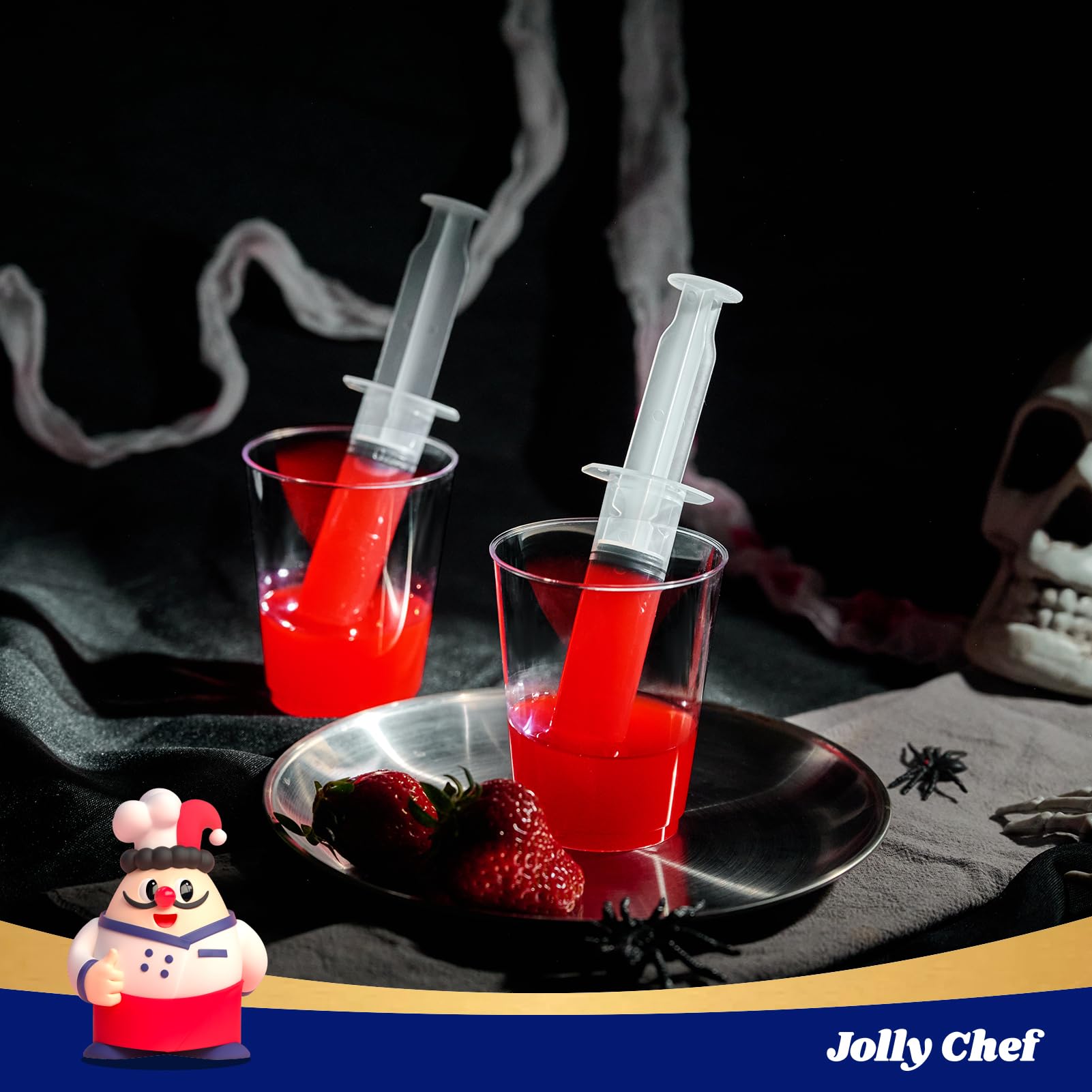 1.5oz Jello Shot Syringes - Jolly Party