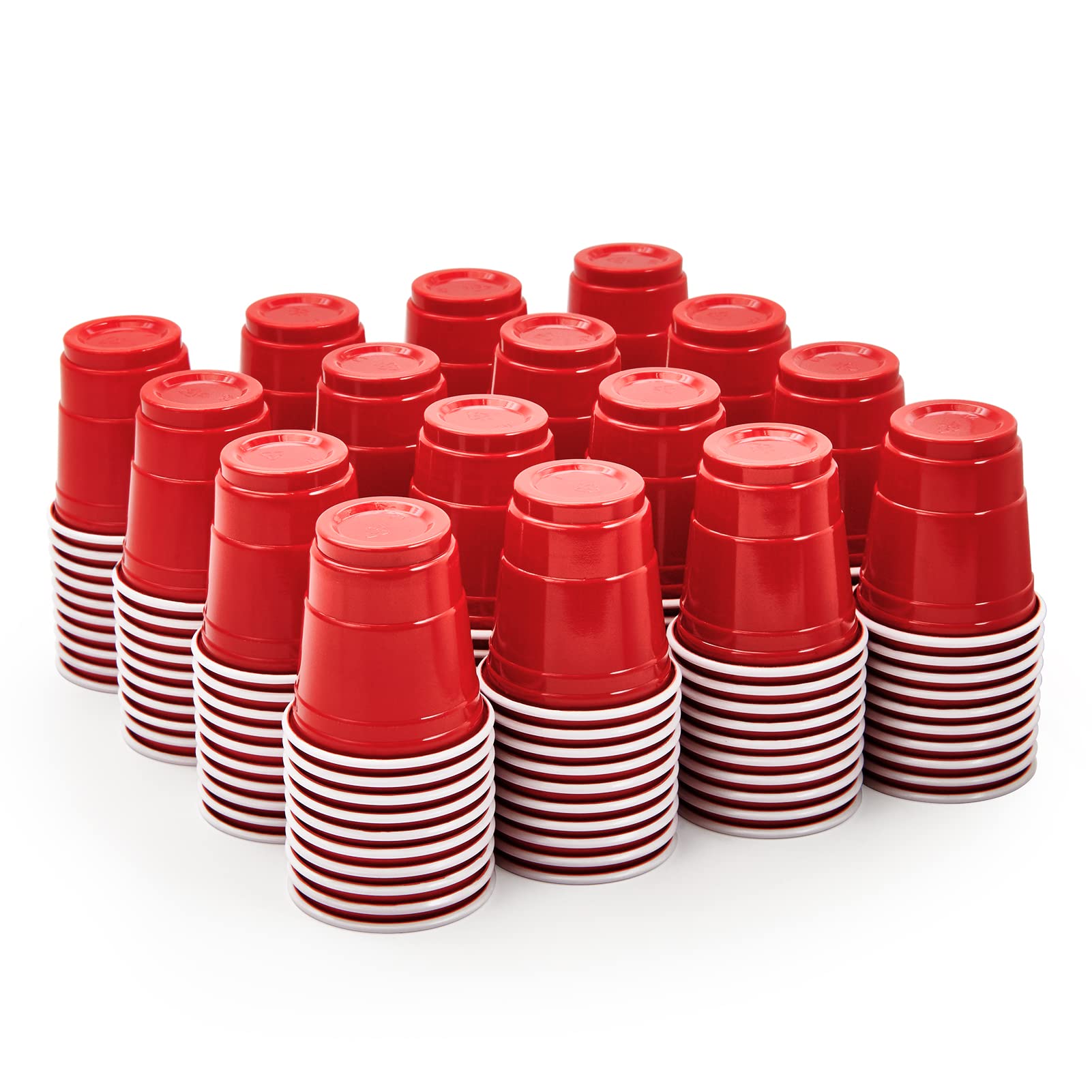 2oz Mini Red Party Shots - Jolly Party