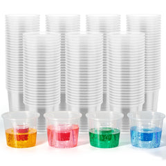 4oz 2 - in - 1 Clear Jagar Bomb Shots - Jolly Party