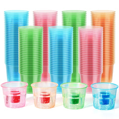 4oz 2 - in - 1 Multi - Color Jagar Bomb Shots - Jolly Party