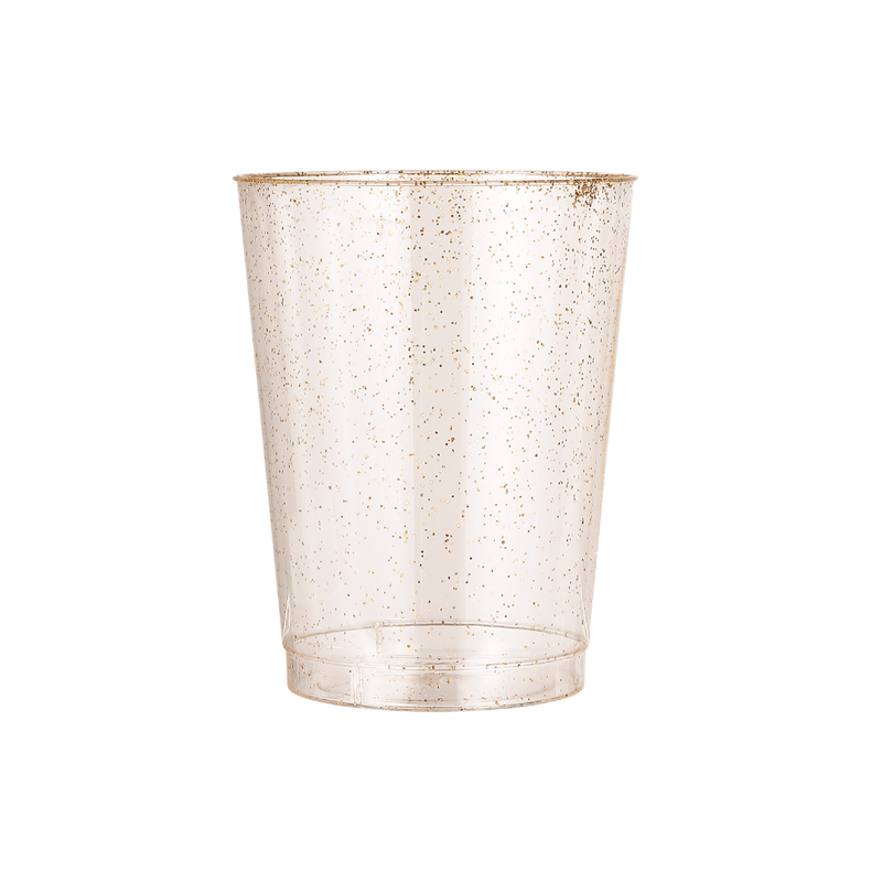 9/10/12/14oz Gold Glitter Party Cups - Jolly Party