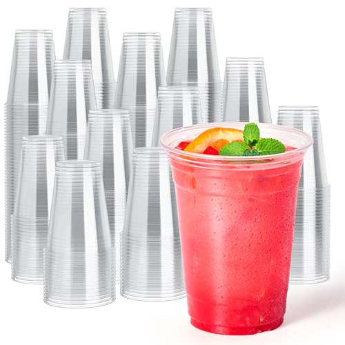 9/12/16/20oz Clear PET Party Cups - Jolly Party