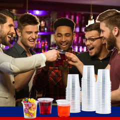 9/12/16/20oz Clear PET Party Cups - Jolly Party