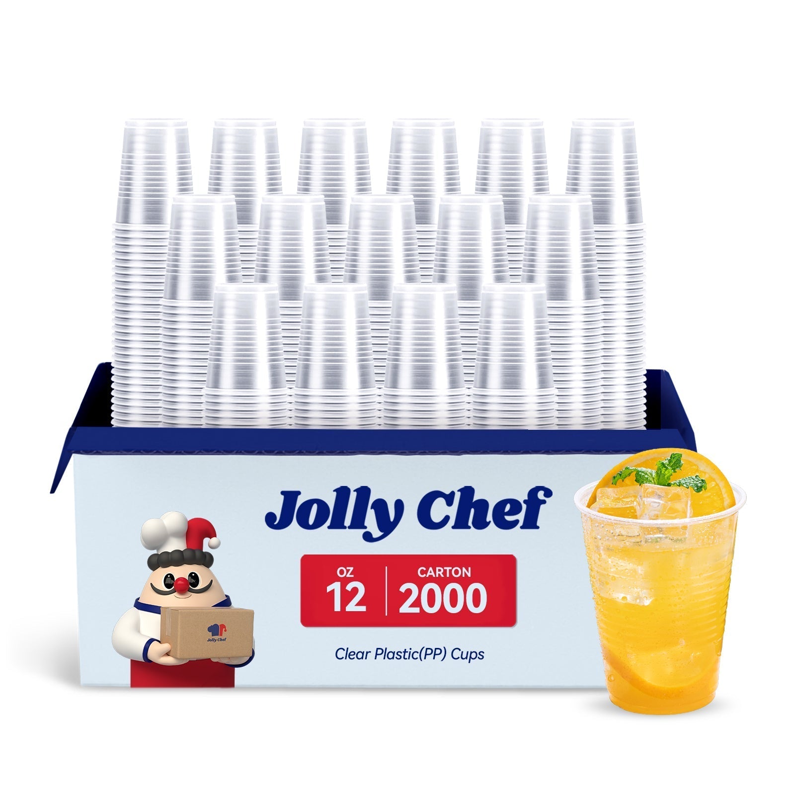 9/12oz Classic Clear PP Party Cups - Jolly Party