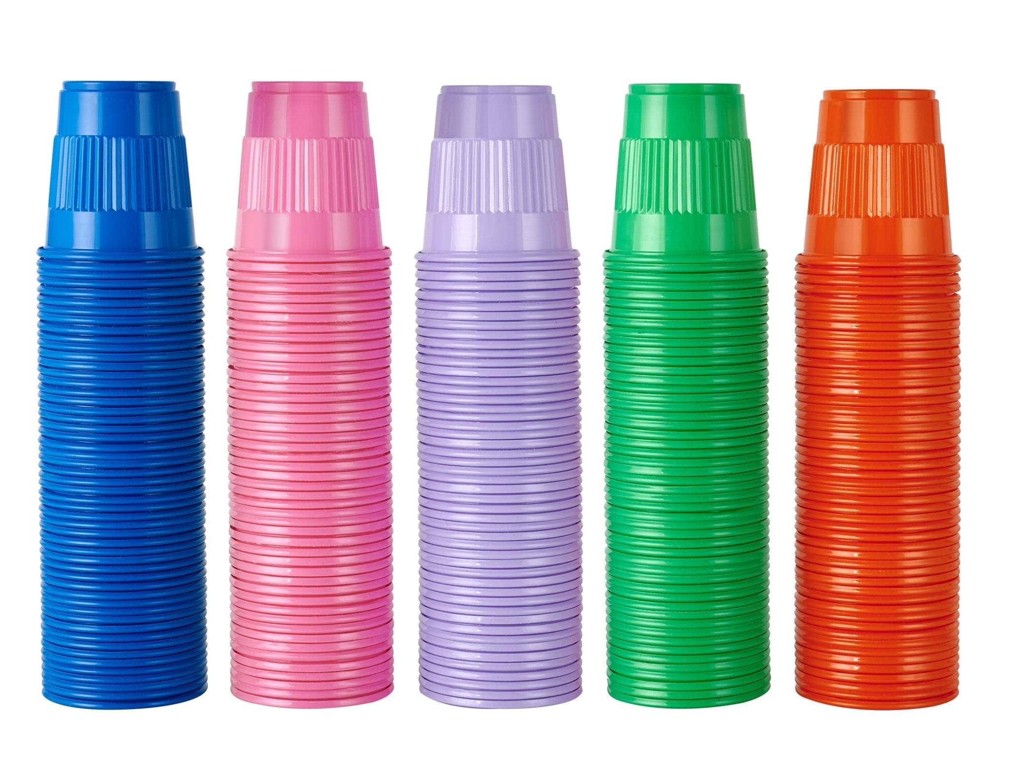 9oz Five Color Party Gaming Cups - Jolly Party
