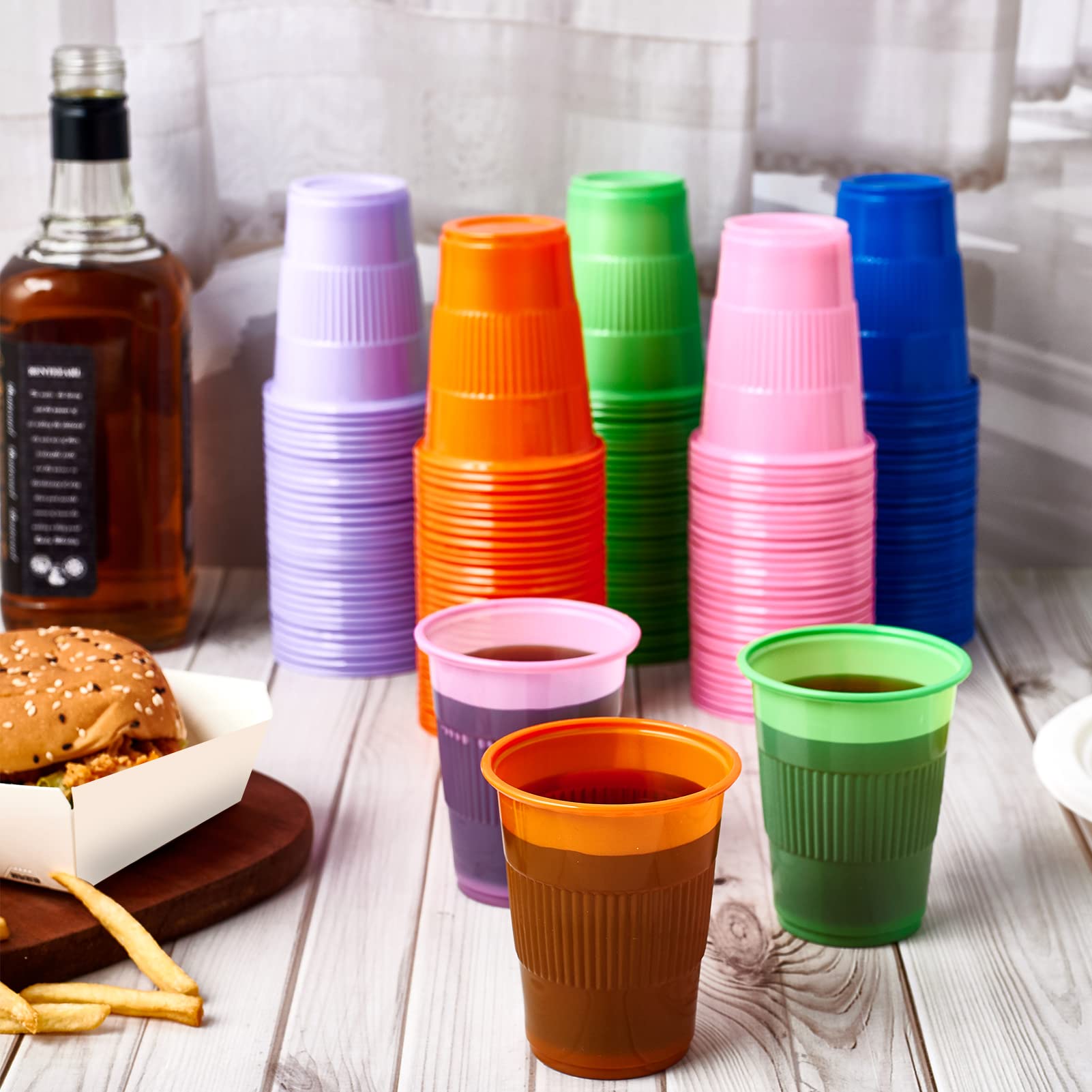 9oz Five Color Party Gaming Cups - Jolly Party
