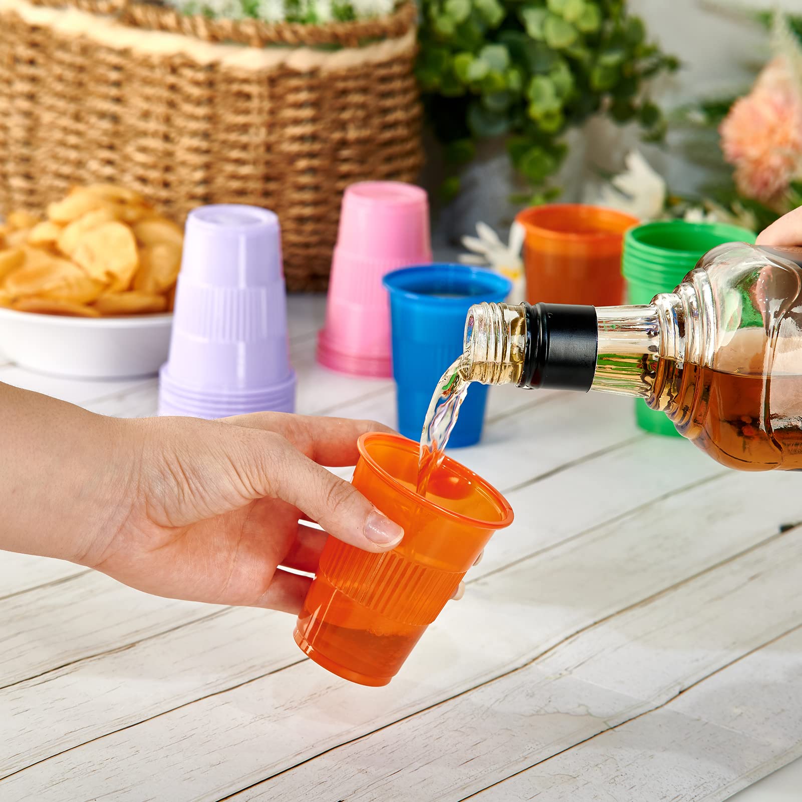 9oz Five Color Party Gaming Cups - Jolly Party