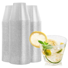 9oz Silver Glitter Party Cups - Jolly Party